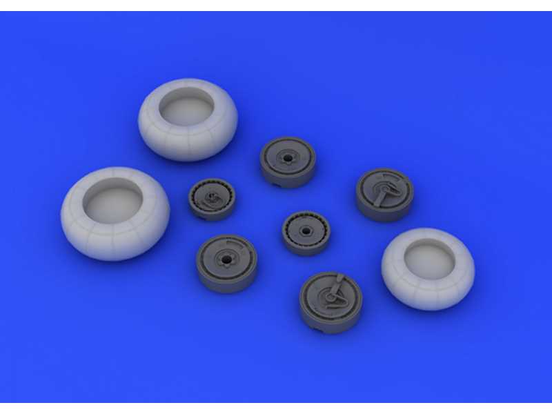 Do 335B wheels 1/32 - Hong Kong Models - zdjęcie 1 Do 335B wheels 1/32 - Hong Kong Models - zdjęcie 1