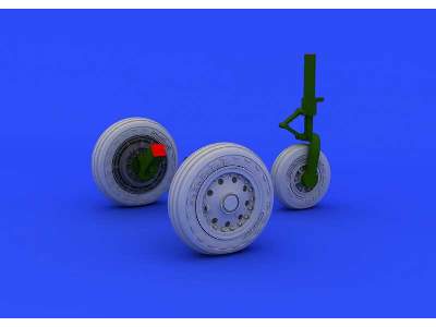 F-104 undercarriage wheels early 1/48 - Hasegawa - zdjęcie 7