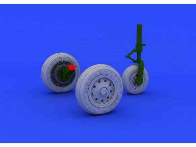 F-104 undercarriage wheels early 1/48 - Hasegawa - zdjęcie 7