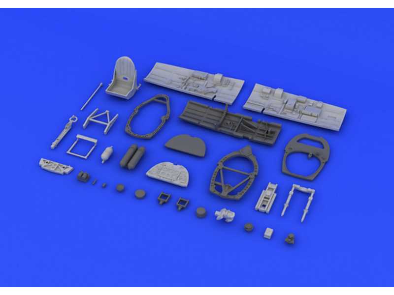 Spitfire Mk. V cockpit 1/48 - Airfix - zdjęcie 1 Spitfire Mk. V cockpit 1/48 - Airfix - zdjęcie 1