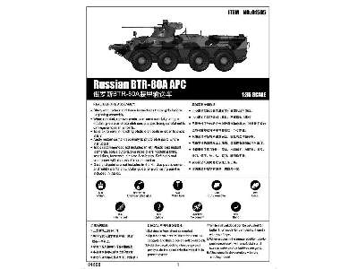 BTR-80A APC rosyjski transporter - zdjęcie 3