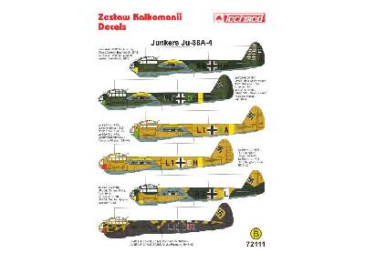 Kalkomania - Junkers Ju 88A-4 - zdjęcie 2