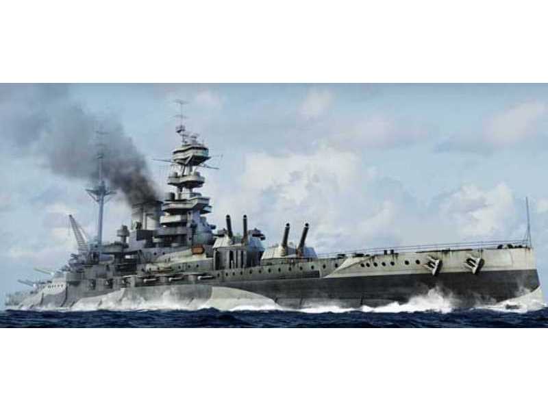 HMS Malaya 1943 pancernik brytyjski - zdjęcie 1 HMS Malaya 1943 pancernik brytyjski - zdjęcie 1