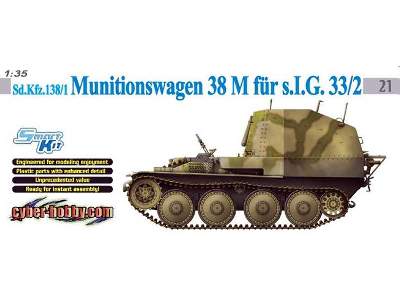 Sd.Kfz.138/1 Munitionswagen 38 M fur s.I.G.33/2 - zdjęcie 1