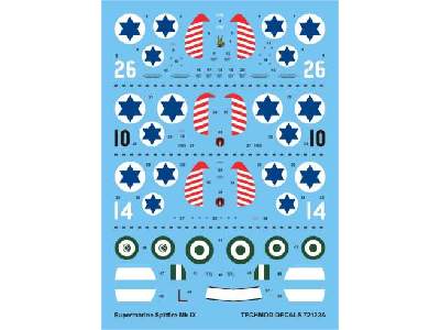 Kalkomania - Supermarine Spitfire Mk.IX - zdjęcie 1