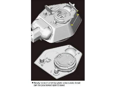 T-34/76 Mod. German Army 1942 Cast Turret w/ Pz III Cupola - zdjęcie 6