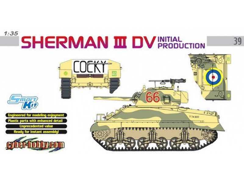 Sherman III DV Initial Production - zdjęcie 1 Sherman III DV Initial Production - zdjęcie 1