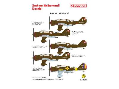 Kalkomania - PZL-23B Karaś - zdjęcie 2