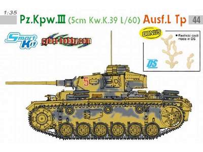 Pz.Kpw.III Panzer III 5cm Kw.K.39 L/60 Ausf.L Tp - zdjęcie 1