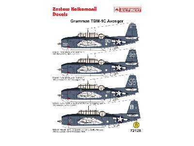 Kalkomania - Grumman TBM-1C Avenger - zdjęcie 2