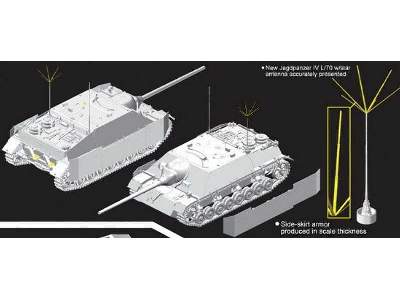 Jagdpanzer IV L/70 (V) Command Ver. Nov 44 Production - zdjęcie 3