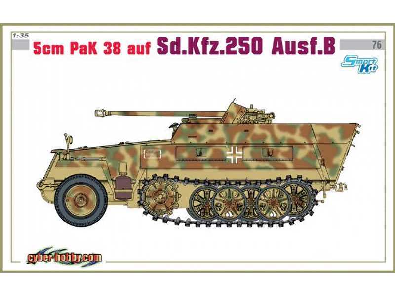 5cm PaK 38 auf Sd.Kfz.250 Ausf.B - zdjęcie 1 5cm PaK 38 auf Sd.Kfz.250 Ausf.B - zdjęcie 1