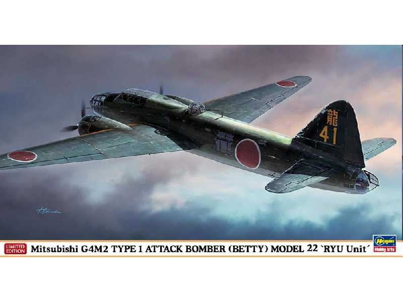Mitsubishi G4m2 Type 1 Bomber Betty Model 22 - zdjęcie 1