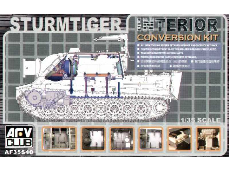 Wnętrze do Sturmtiger - zdjęcie 1 Wnętrze do Sturmtiger - zdjęcie 1