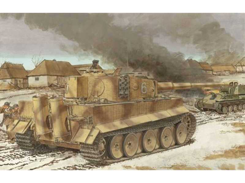 Sd.Kfz 181 Pz.Kpfw.VI Ausf.E Tiger I Mid-Production w/Zimmerit - zdjęcie 1 Sd.Kfz 181 Pz.Kpfw.VI Ausf.E Tiger I Mid-Production w/Zimmerit - zdjęcie 1