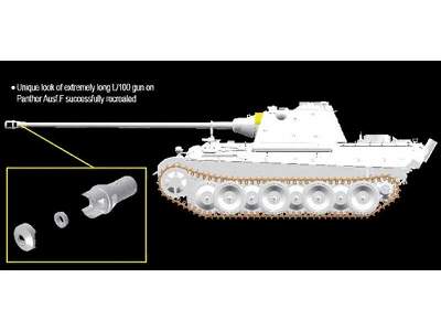 Sd.Kfz.171 Panther Ausf.F w/7.5cm KwK42 L/100 - zdjęcie 9