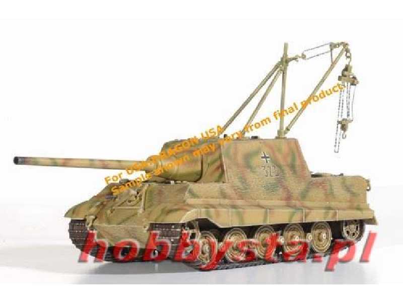 Sd.Kfz. 186 Jagdtiger w/Zimmerit (Henschel Version) w/Crane - zdjęcie 1 Sd.Kfz. 186 Jagdtiger w/Zimmerit (Henschel Version) w/Crane - zdjęcie 1