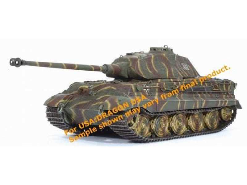 King Tiger Porsche Turret w/Zimmerit - zdjęcie 1 King Tiger Porsche Turret w/Zimmerit - zdjęcie 1