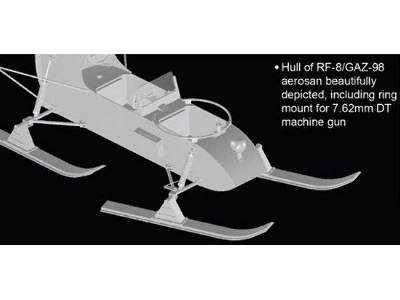Radzieckie aerosanie Rf-8/Gaz-98 - zdjęcie 13