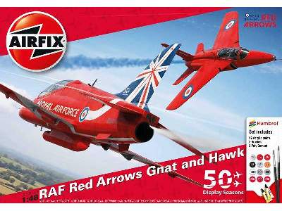 Red Arrows Gnat & Hawk 50th Display Season - zestaw podarunkowy - zdjęcie 1
