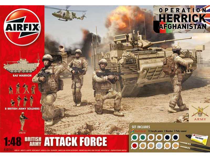 British Army Attack Force - Afganistan - zestaw podarunkowy - zdjęcie 1 British Army Attack Force - Afganistan - zestaw podarunkowy - zdjęcie 1
