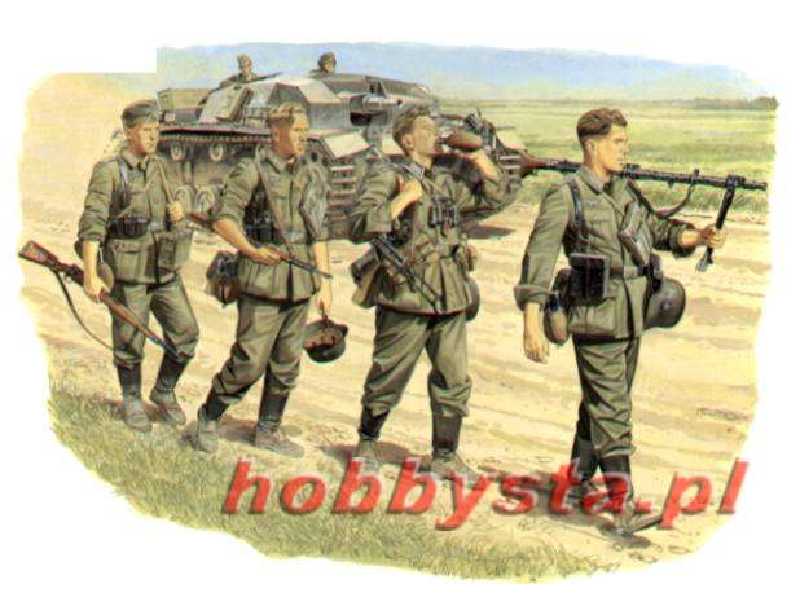 Figurki Wehrmacht Infantry (Barbarossa 1941) - zdjęcie 1 Figurki Wehrmacht Infantry (Barbarossa 1941) - zdjęcie 1