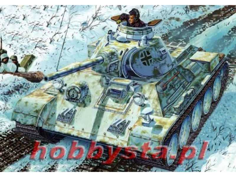 T-34/76 German Army w/Panzer III Cupola - zdjęcie 1 T-34/76 German Army w/Panzer III Cupola - zdjęcie 1