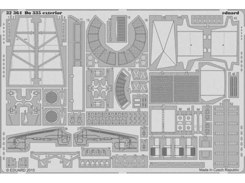 Do 335 exterior 1/32 - Hong Kong Models - zdjęcie 1