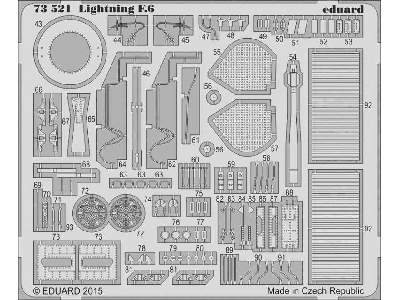 Lightning F.6 S. A. 1/72 - Airfix - zdjęcie 2