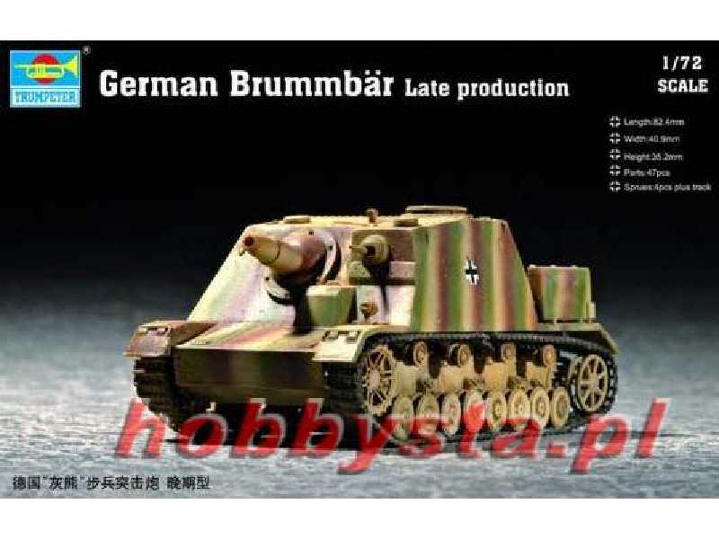 German Brummbar Late production - zdjęcie 1 German Brummbar Late production - zdjęcie 1