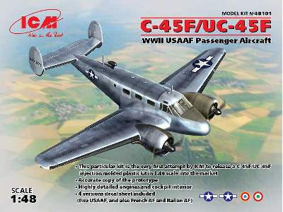 C-45F/UC-45F USAAF - samolot pasażerski - II W.Ś. - zdjęcie 14