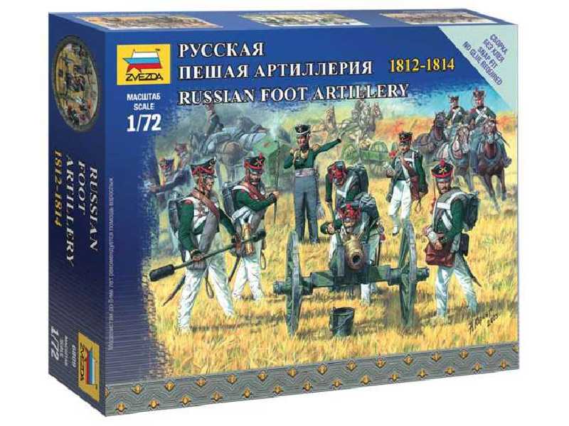 Rosyjska artyleria 1812-1814 - zdjęcie 1 Rosyjska artyleria 1812-1814 - zdjęcie 1