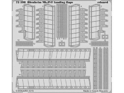 Blenheim Mk. IVF landing flaps 1/72 - Airfix - zdjęcie 1