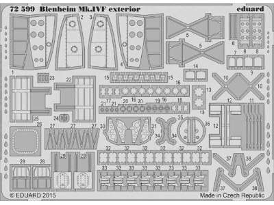 Blenheim Mk. IVF exterior 1/72 - Airfix - zdjęcie 1