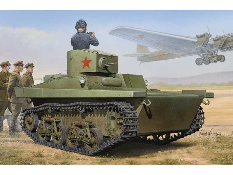 T-37A (Izhorsky) sowiecki czołg lekki - zdjęcie 1 T-37A (Izhorsky) sowiecki czołg lekki - zdjęcie 1