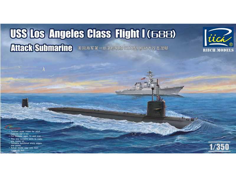 USS Los Angeles Class Flight I (688) Attack submarine - zdjęcie 1