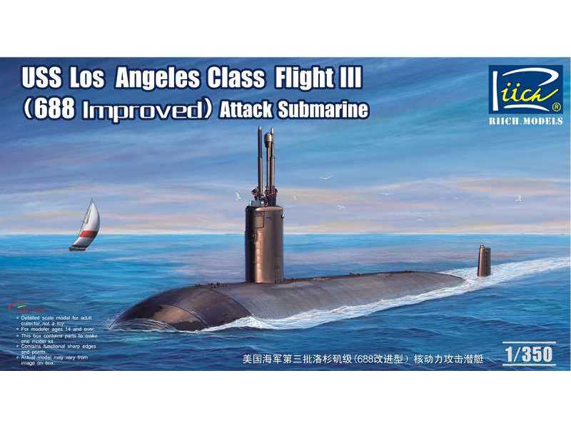 USS Los Angeles Class Flight III (688 Improved) Attack submarine - zdjęcie 1 USS Los Angeles Class Flight III (688 Improved) Attack submarine - zdjęcie 1