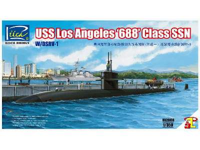USS Los Angeles  688 Class SSN w/DSRV-1 (3in1) - zdjęcie 1