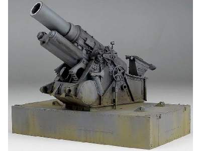 Haubica Skoda 30.5cm M1916 - oblężenie Sewastopola 1942 - zdjęcie 2