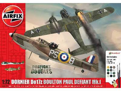 Boulton Paul Defiant Mk.1 Dornier Do17z - zestaw podarunkowy - zdjęcie 1