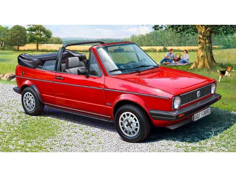 VW Golf 1 Cabrio - zestaw podarunkowy - zdjęcie 1