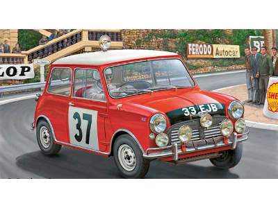 Mini Cooper Winner Rally Monte Carlo 1964 - zestaw podarunkowy - zdjęcie 1
