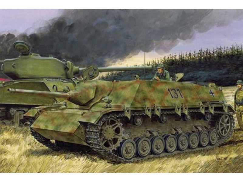 Jagdpanzer IV L/48 July 1944 Production w/Zimmerit - zdjęcie 1 Jagdpanzer IV L/48 July 1944 Production w/Zimmerit - zdjęcie 1