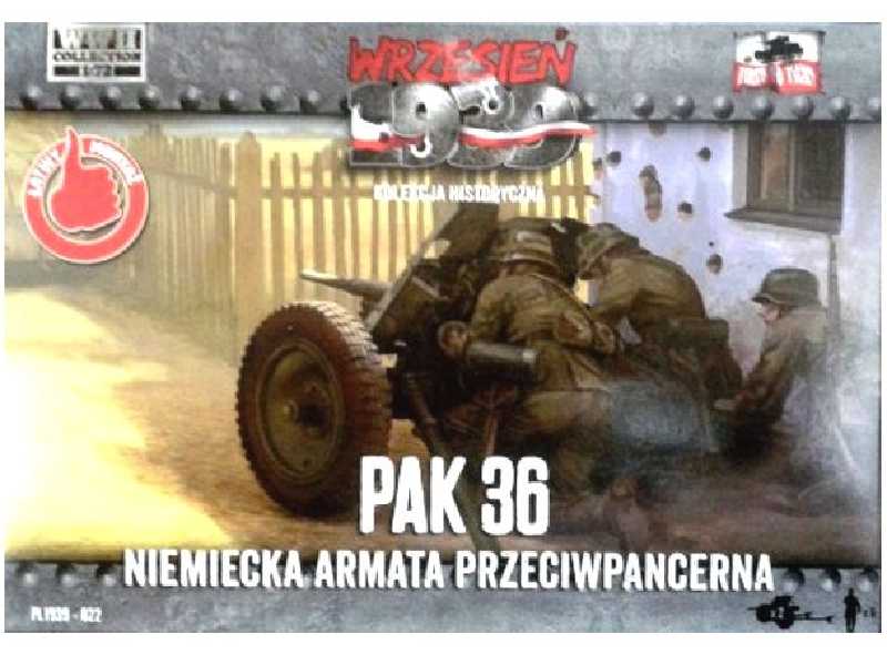 Pak 36 niemiecka armata przeciwpancerna - zdjęcie 1 Pak 36 niemiecka armata przeciwpancerna - zdjęcie 1