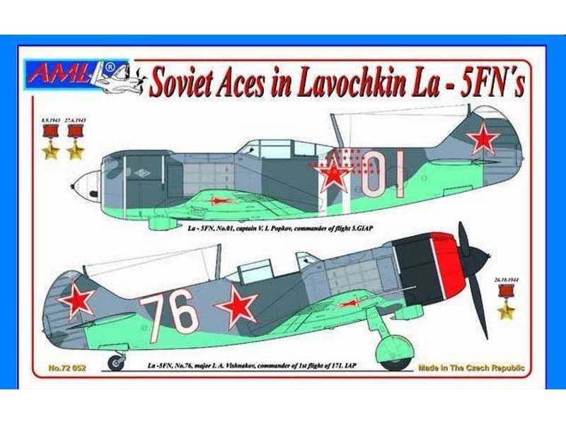 Ławoczkin Ła–5FN's Soviet Aces - zdjęcie 1 Ławoczkin Ła–5FN's Soviet Aces - zdjęcie 1