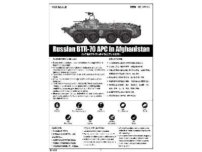 BTR-70 APC rosyjski transporter - Afganistan - zdjęcie 4