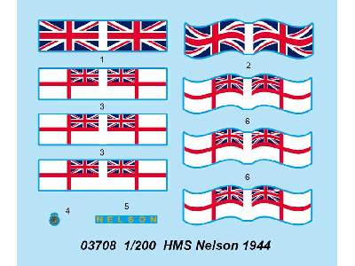Pancernik HMS Nelson 1944 - zdjęcie 6