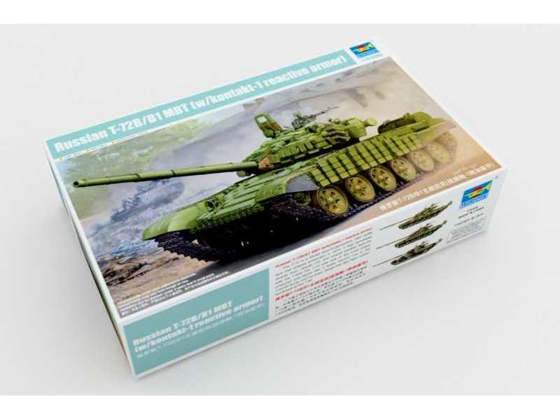 Czołg T-72B/B1 MBT z panc. reaktywnym Kontakt-1 - zdjęcie 1 Czołg T-72B/B1 MBT z panc. reaktywnym Kontakt-1 - zdjęcie 1