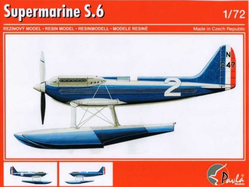 Supermarine S.6 + transport carriage - zdjęcie 1 Supermarine S.6 + transport carriage - zdjęcie 1