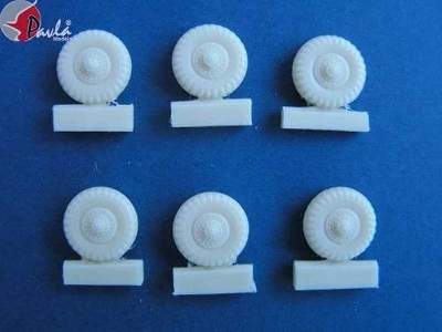 DUKW - wheels for kit Italeri - zdjęcie 1